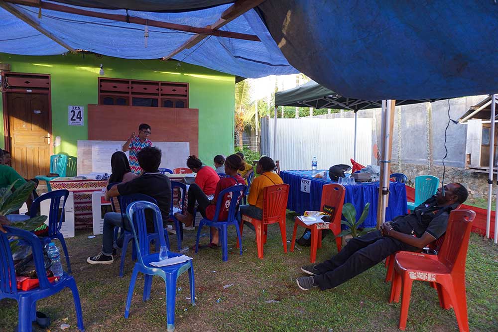  Penghitungan Suara di TPS Sorong Papua Barat Daya Dilakukan Hingga H+1