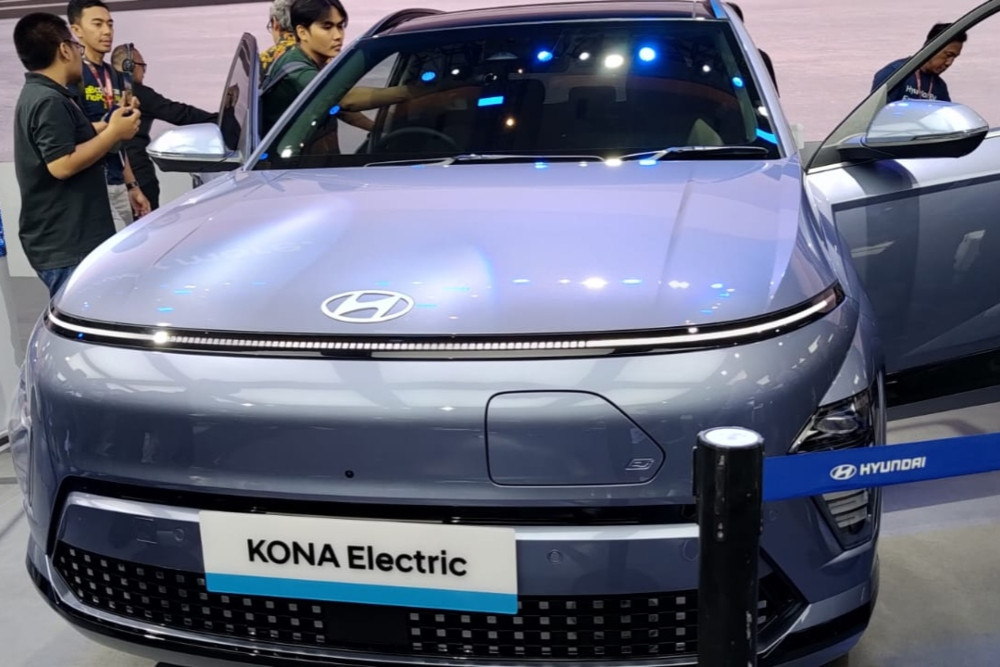  Hyundai Perkenalkan Kona EV di IIMS 2024
