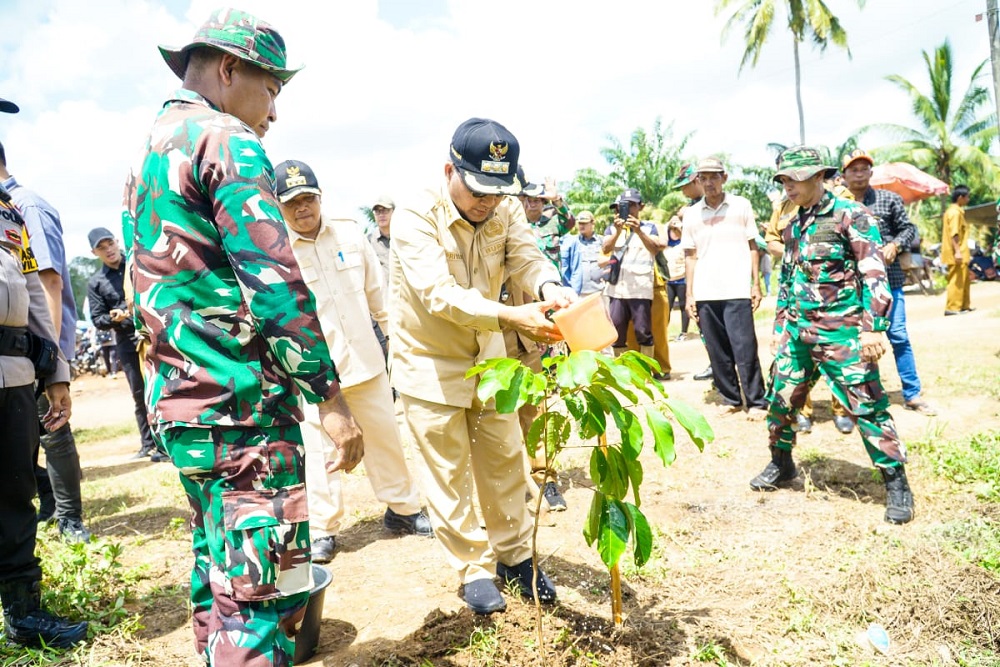  Program TNI Manunggal Membangun Desa Dihidupkan Kembali di Musi Banyuasin