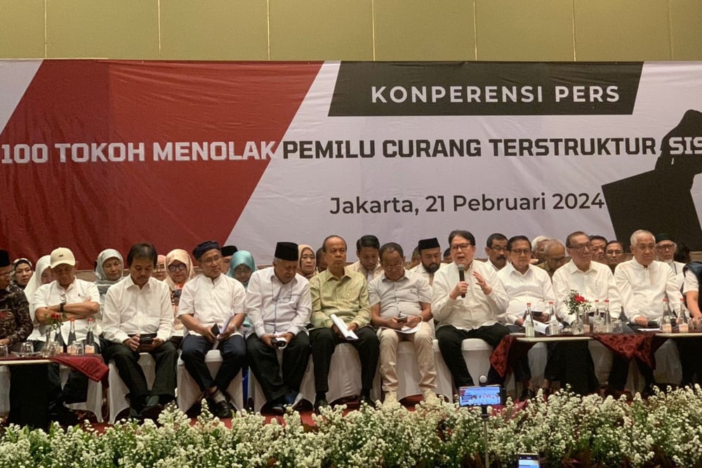  Din Syamsuddin dan Ratusan Tokoh Tolak Hasil Hitung Suara Pilpres 2024