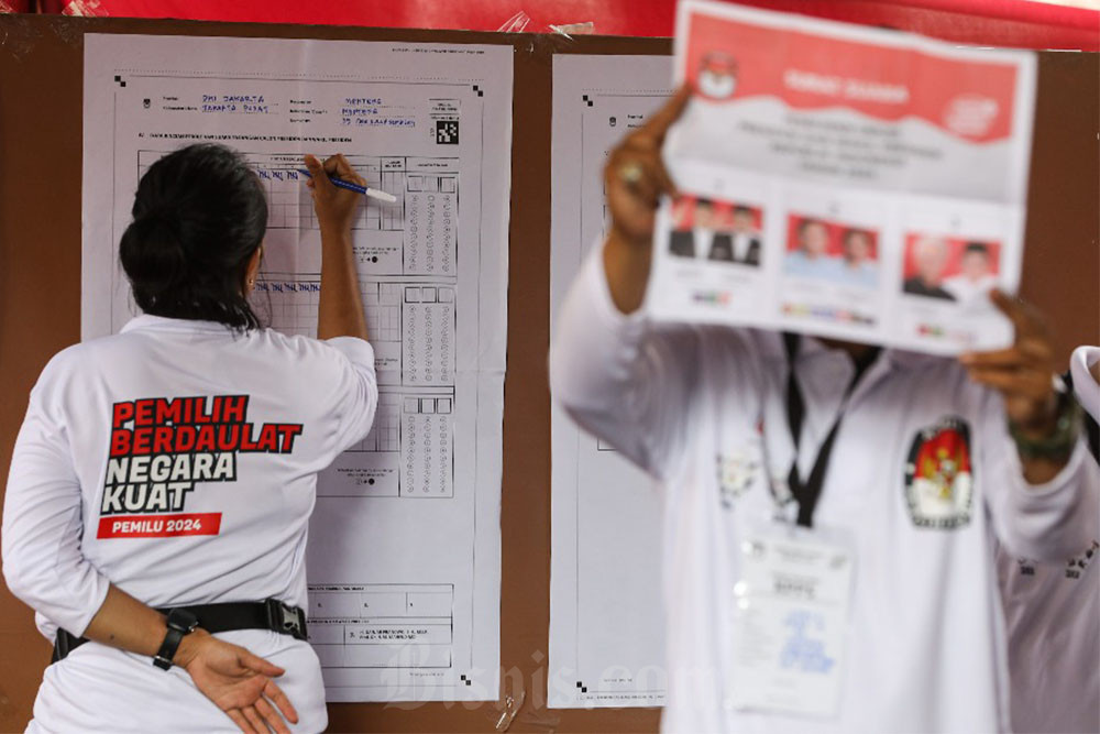  Update Real Count KPU 22 Februari 21.00 WIB: Perolehan Suara Prabowo Hampir 60%