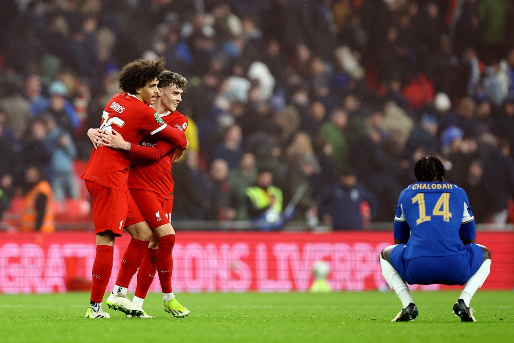  Bocil-bocil Liverpool Beri Pelajaran Buat Skuad "Mewah" Chelsea