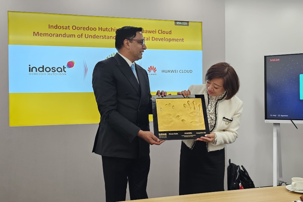  Indosat dan Huawei Kerja Sama Pengembangan Digital Berbasis AI