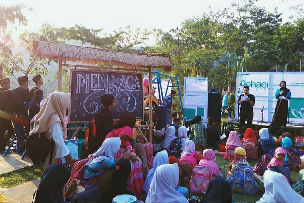  Menghidupkan Literasi di Pinggiran Bandung