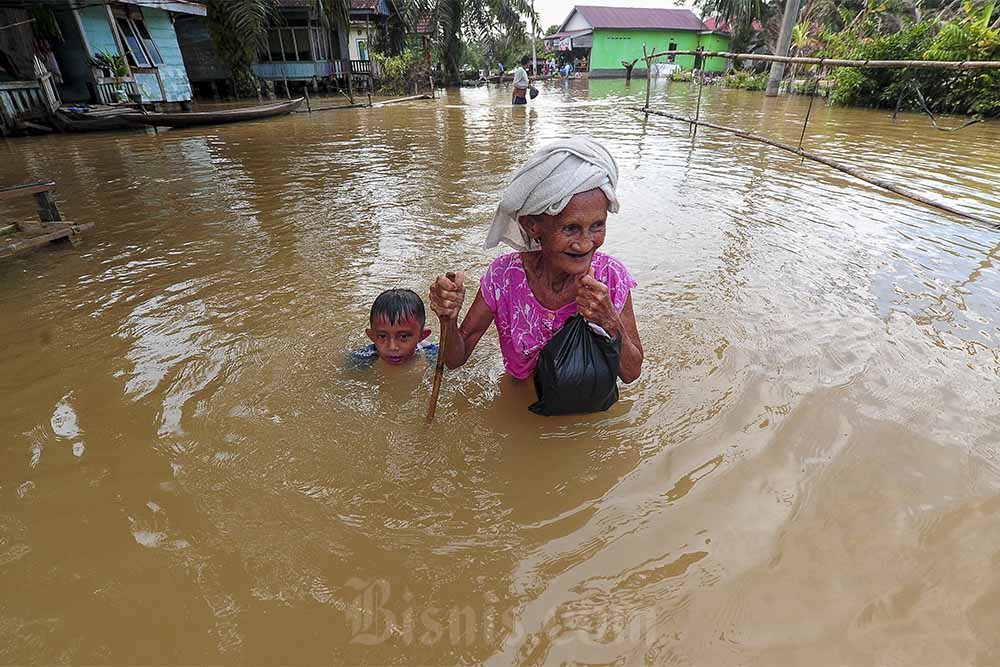  Banjir Selama Hampir 2 Bulan Merendam Kawasan Muaro Jambi