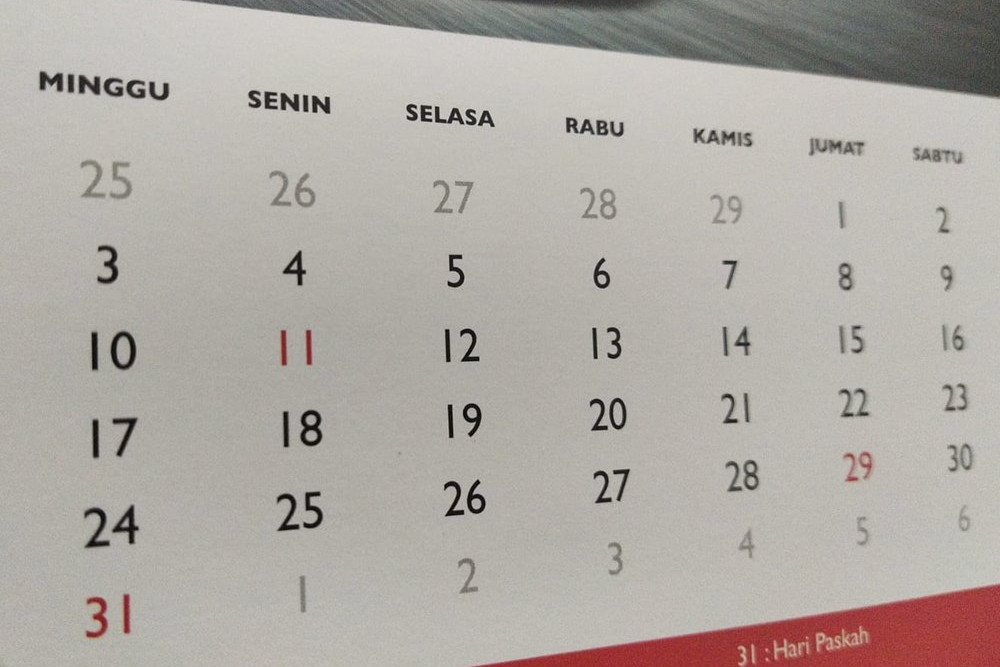 Daftar Tanggal Long Weekend Maret 2024, Ada Dua Pekan Libur Panjang/Bisnis-Andhika