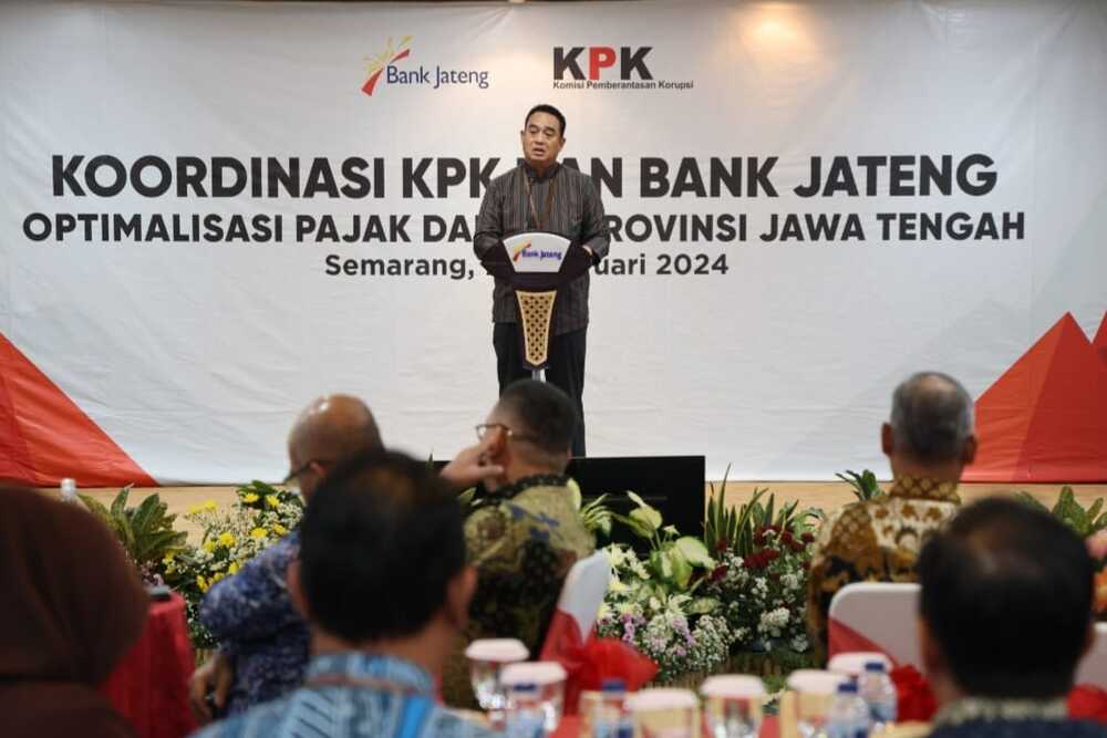  Bank Jateng Gelar Koordinasi Pajak Daerah dengan KPK