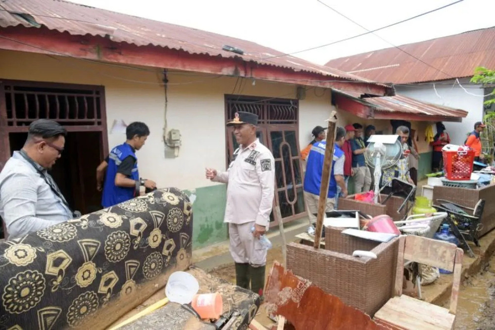  Banjir Berimbas ke 663 Unit Rumah di Kendari Sulawesi Tenggara