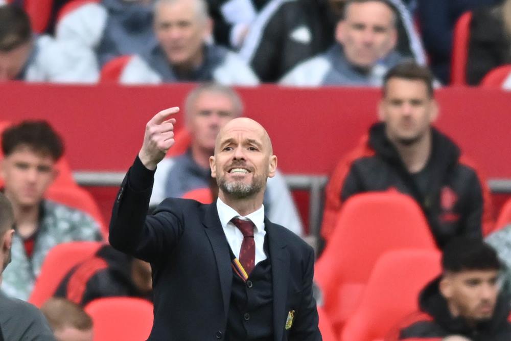 Manajer Manchester United, Erik Ten Hag/Reuters