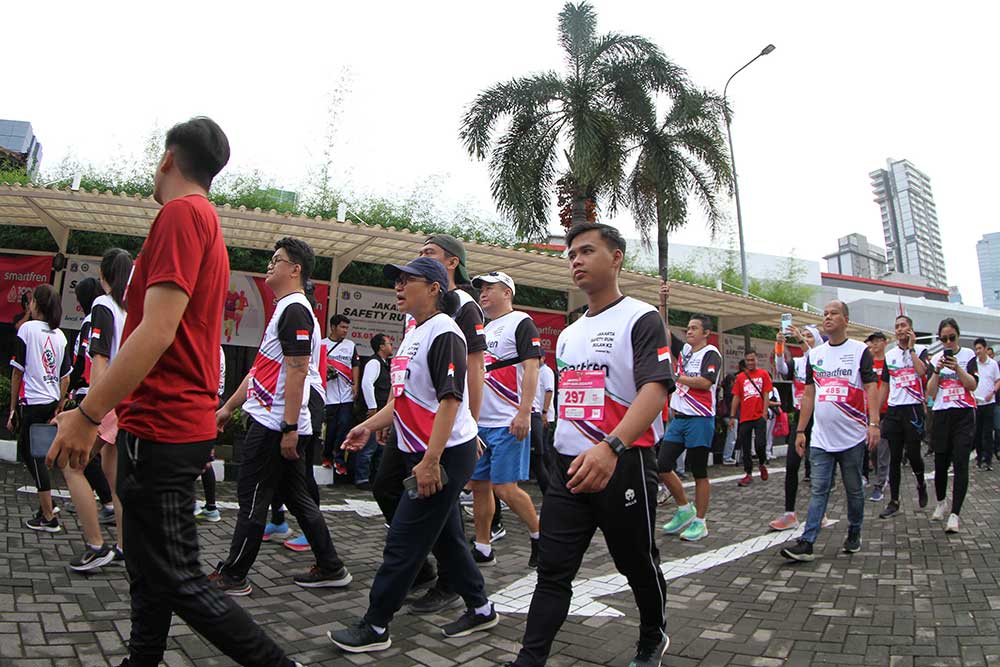  Jakarta Safety Run 2024 Digelar di Kantor Pusat Smartfren Jakarta