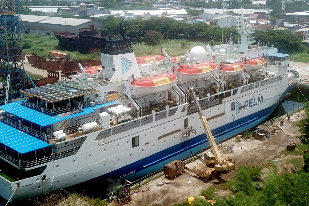  Jelang Arus Mudik, Pelni Lakukan Docking Sejumlah Kapal