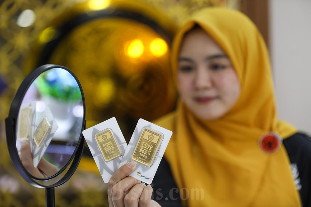  Harga Emas Antam Pecah Rekor Rp1,17 Juta per Gram Jelang Ramadan