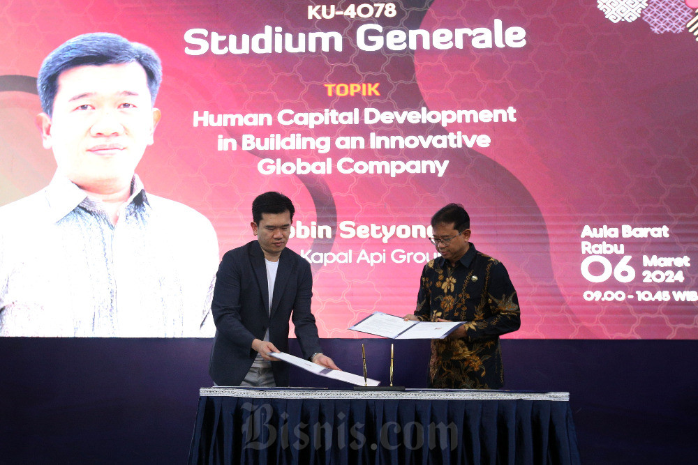  CEO Kapal Api Group Robin Setyono Berikan Kuliah Umum di Kampus ITB
