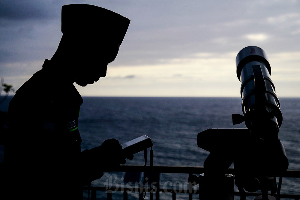  Pemantauan Hilal Terkendala Cuaca di Ternate