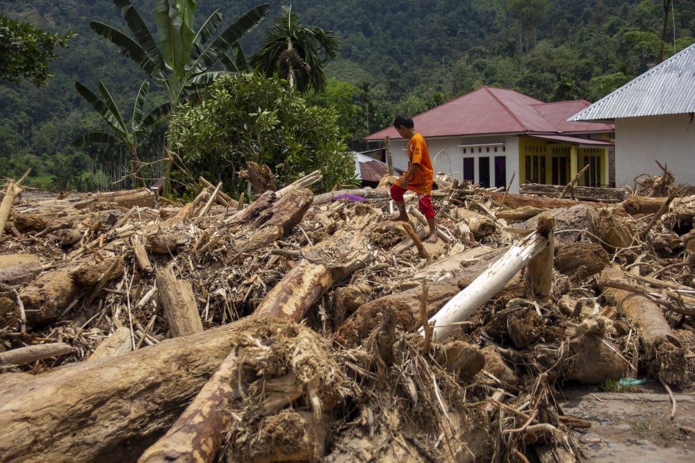  BPBD Sumbar: Penyebab Banjir Bandang di Pesisir Selatan Diduga Adanya Illegal Logging