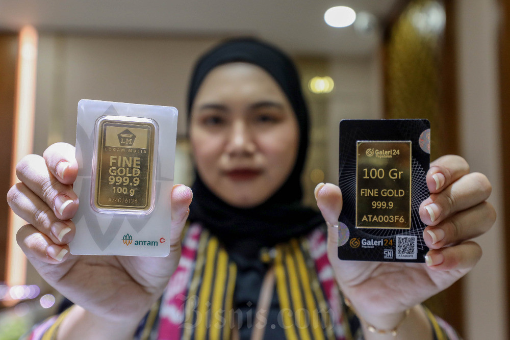 Harga Emas Antam Pantang Amblas, Hari Ini Naik Rp3.000 per Gram!