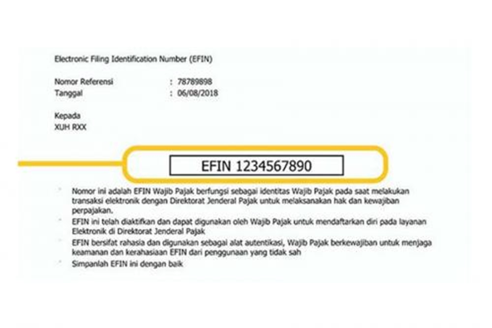  Cara Membuat dan Mendapatkan EFIN Pajak Online