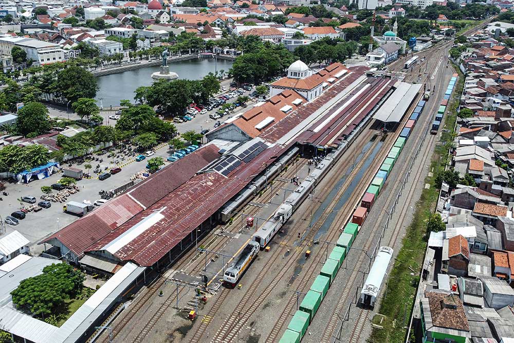  PT KAI Daop 4 Semarang Kembali Mengoperasikan Stasiun Semarang Tawang Usai Banjir Rob