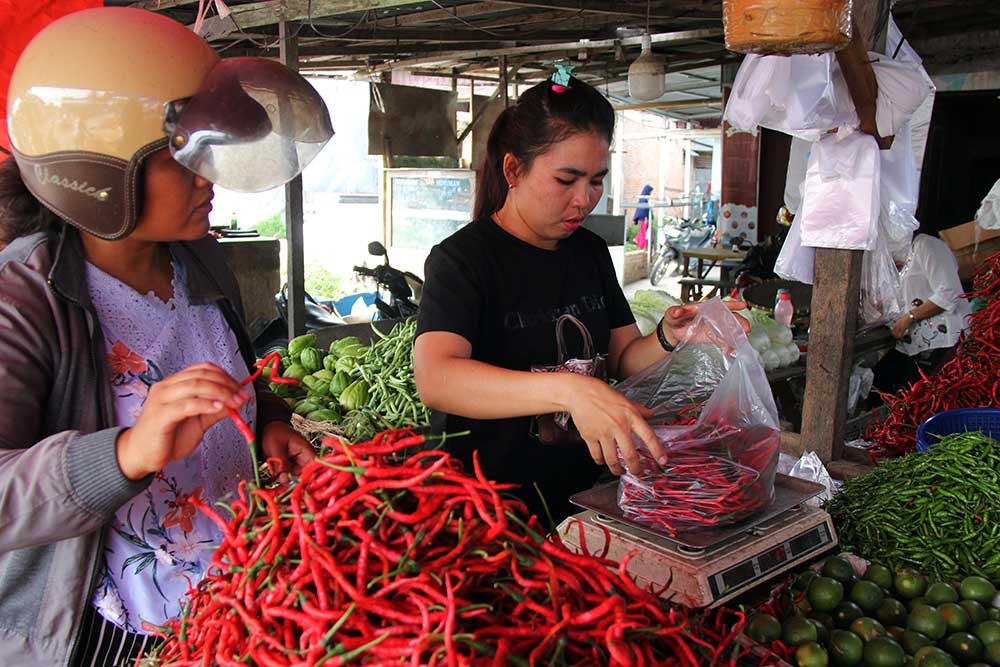  Harga Cabai Merah Keriting Tembus Rp113.610 Per Kilogram