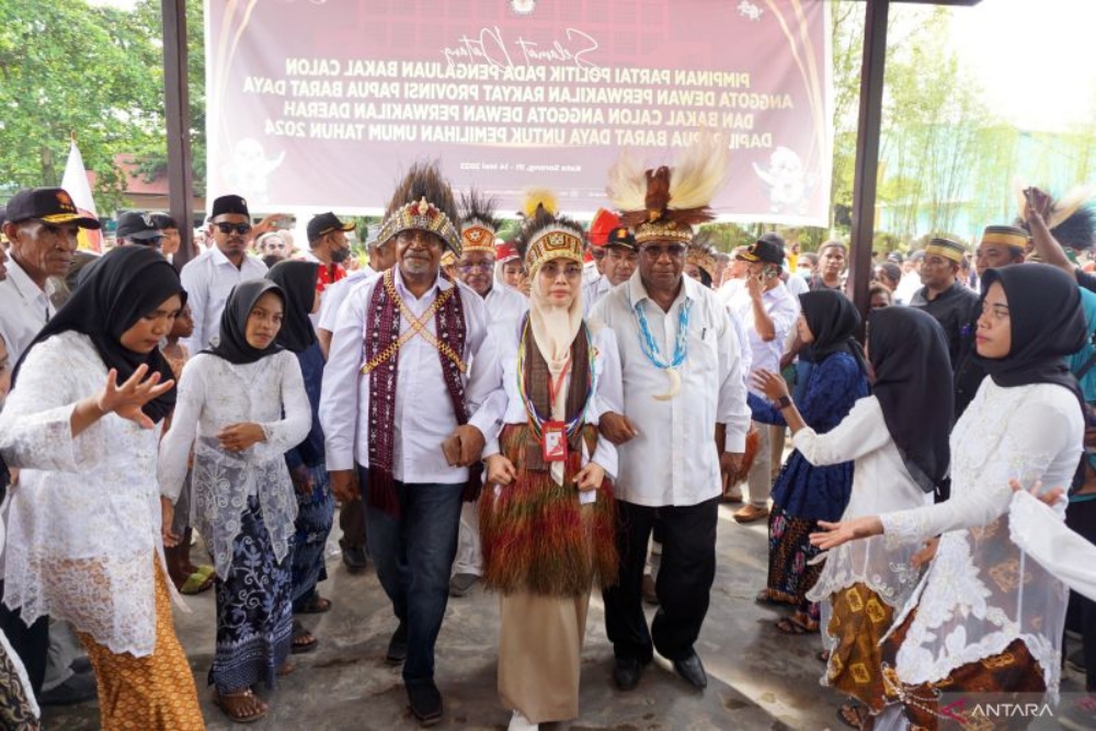  Ketua DPD Partai Gerindra Papua Barat Daya Berpeluang Maju Pilgub 2024