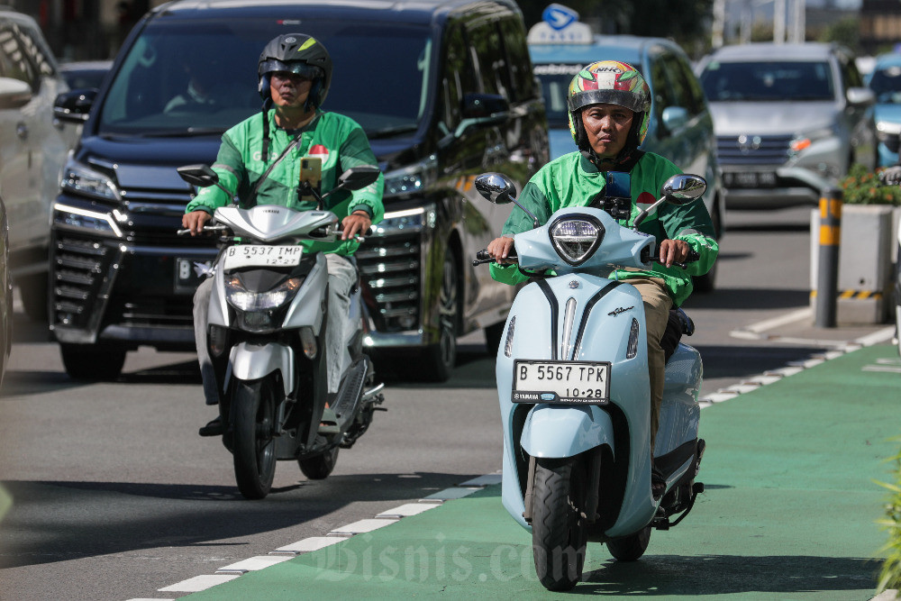  Kemenaker Minta Aplikator Memberikan THR Untuk Driver Ojek Online