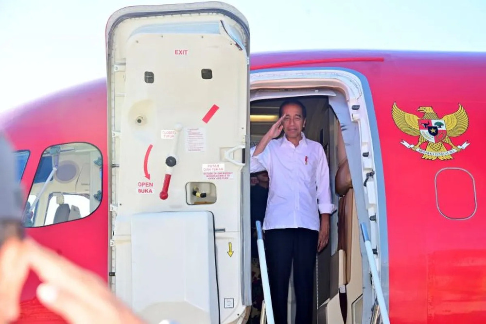  Presiden Meresmikan Bandara Singkawang Kalbar