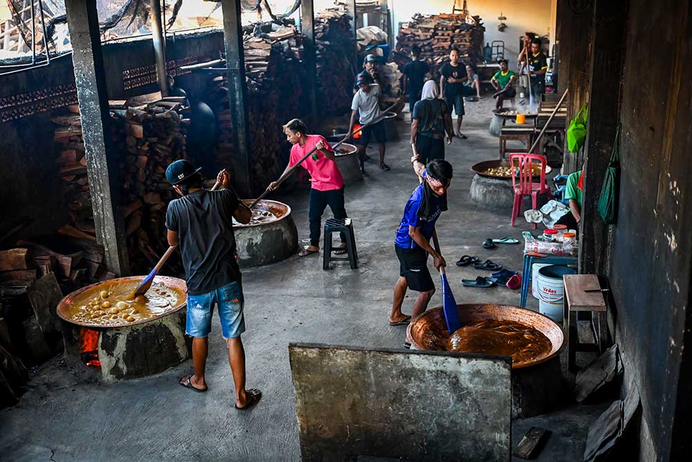 Produksi Dodol Betawi Meningkat Drastis Selama Bulan Ramadan