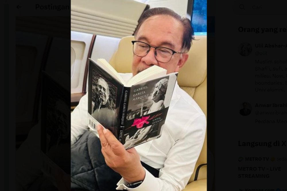  Heboh PM Malaysia Anwar Ibrahim Baca Novel Until August  Karya Gabriel Garcia Marquez, Ini Sinopsisnya