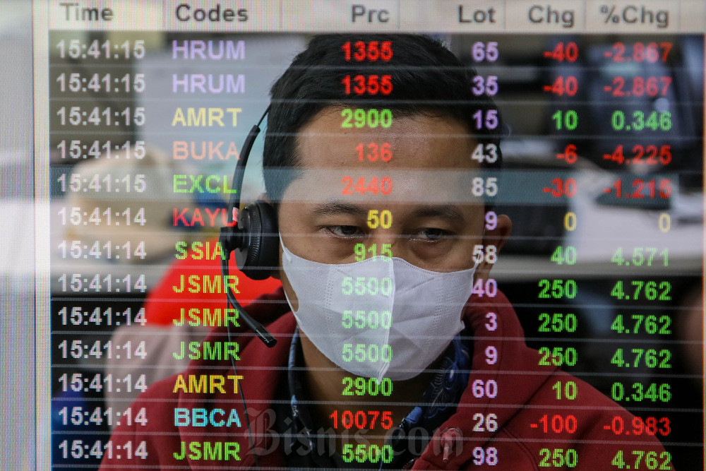  Jelang Pengumuman Hasil Pemilu, IHSG Ditutup Melemah ke 7.331,12