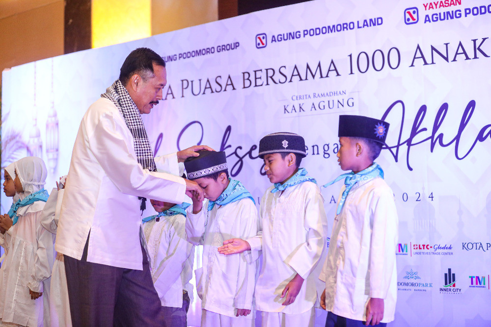  Agung Podomoro Group Berikan Santunan Untuk Anak Yatim