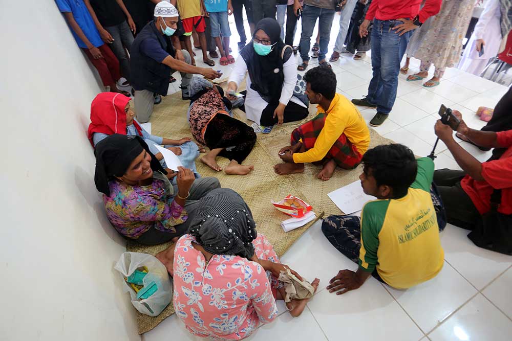  Nelayan di Aceh Kembali Selamatkan Pengungsi Rohingya Yang Terombang-Ambing di Samudra Hindia