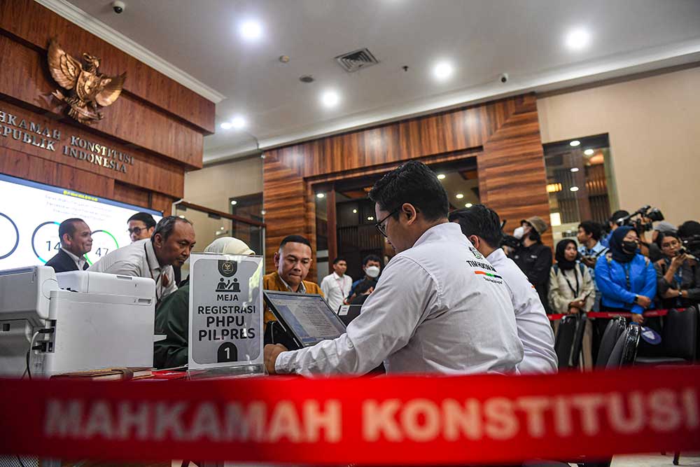 Pasangan Anies Baswedan-Muhaimin Iskandar resmi gugat hasil Pilpres 2024 ke Mahkamah Konstitusi