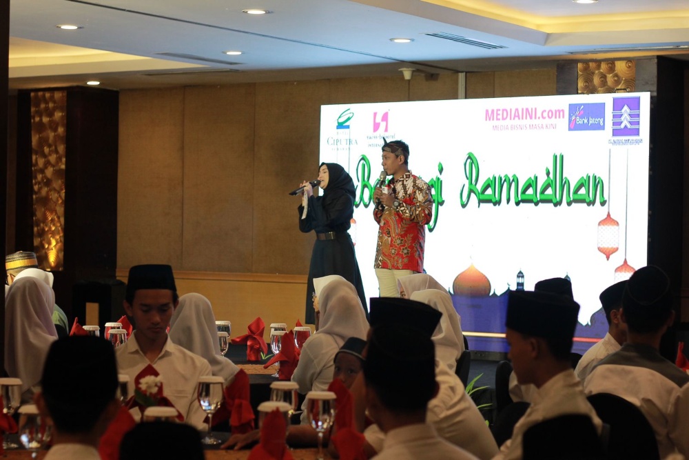  Hotel Ciputra Semarang Berbagi Berkah Ramadan dengan 50 Anak Yatim