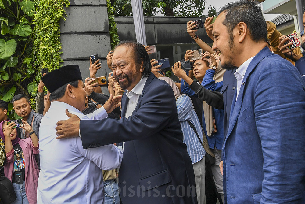  Prabowo Bertemu Surya Paloh