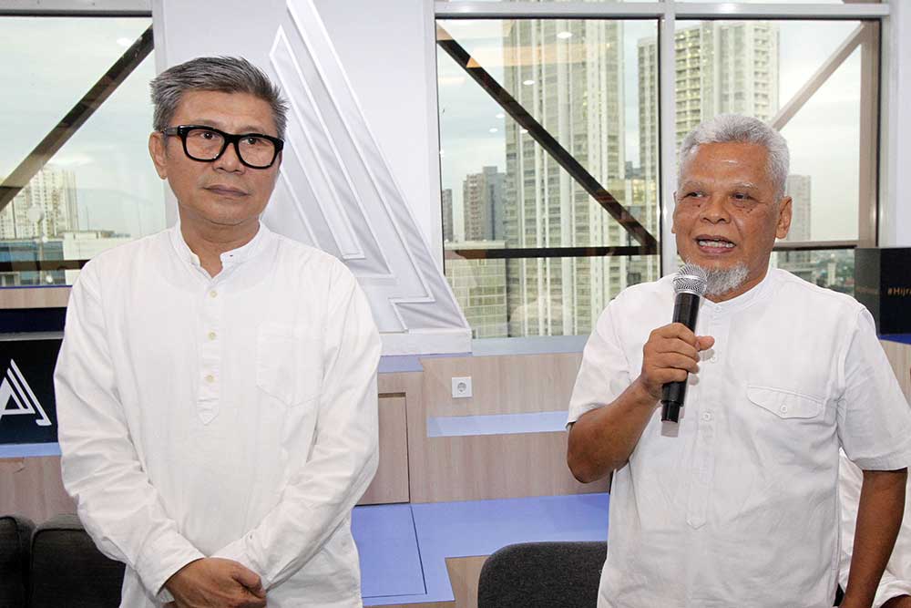  AFPI Klaster Syariah Berikan Santunan Kepada Anak Yatim Saat Acara Lentera Kasih Ramadan