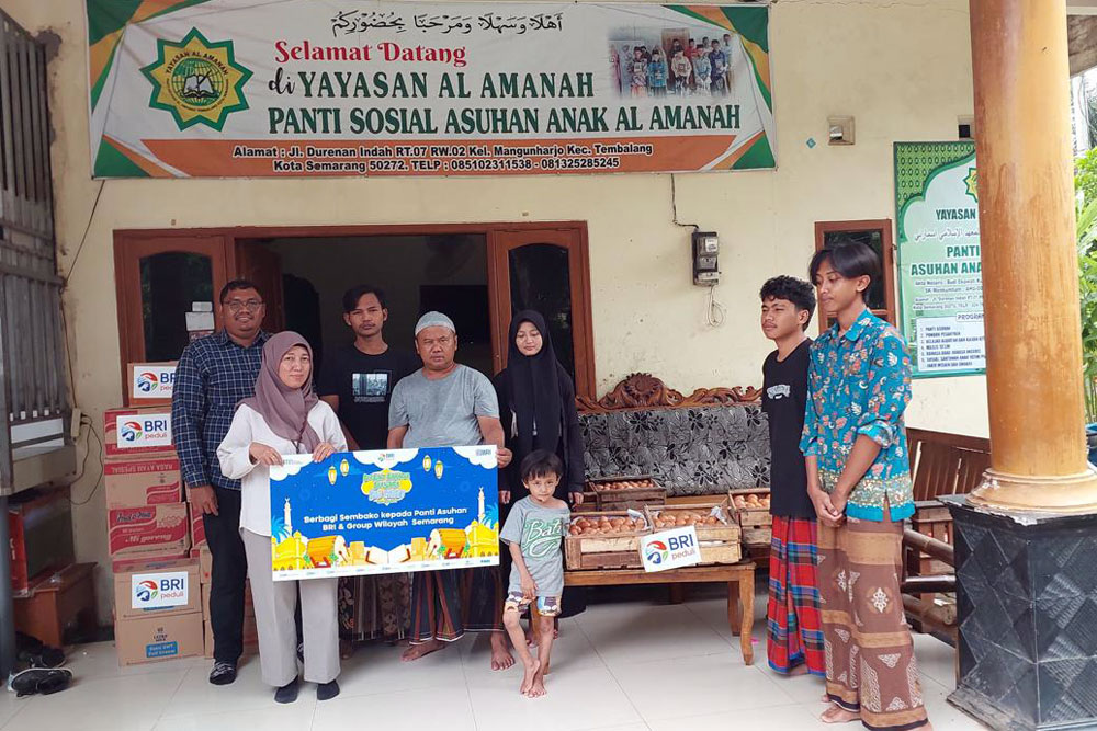  BRI Life Santuni Yatim, Duafa serta Lansia di Bulan Ramadhan 1445 H