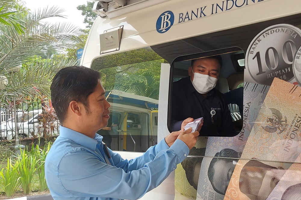  Bank Indonesia Riau Layani Penukaran Uang di Jalan Tol Permai