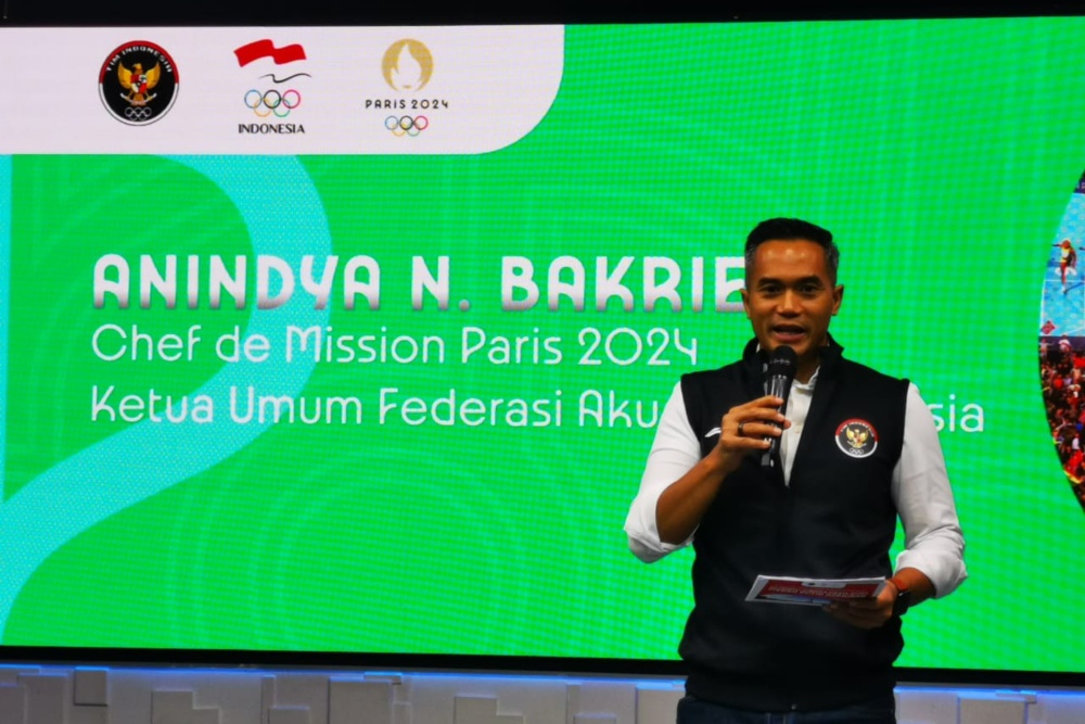 Olimpiade Paris 2024, Chef de Mission Kontingen Indonesia Anindya Bakrie Bertekad Perbaiki Prestasi