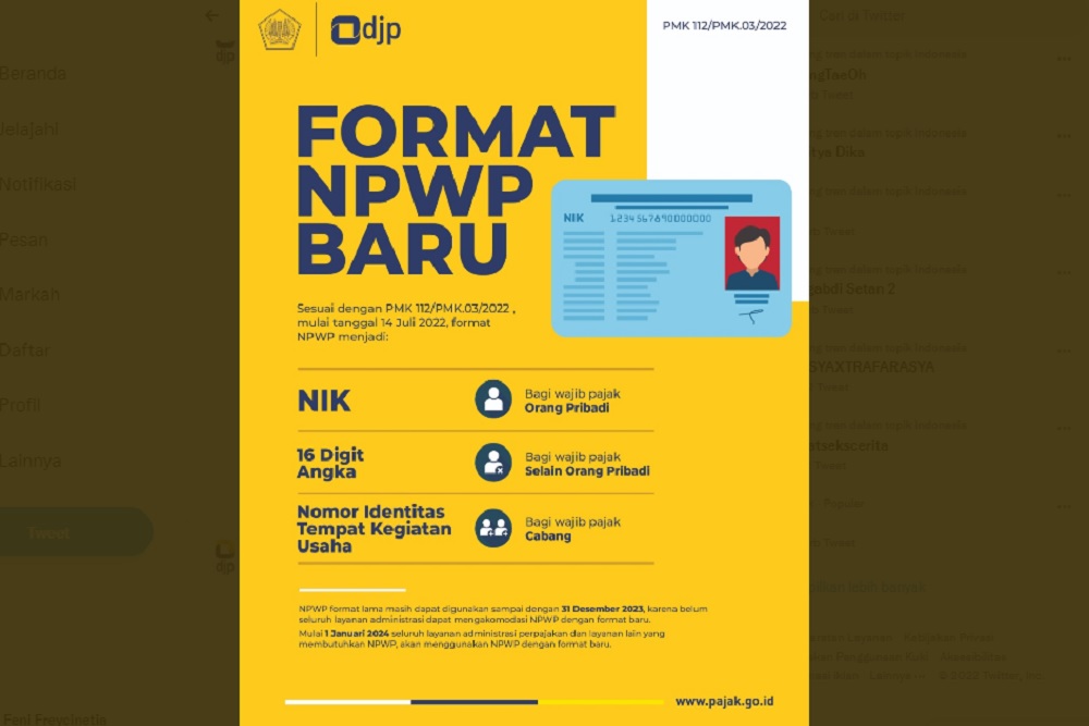  6,11 Juta WP Belum Validasi NIK-NPWP, Simak Langkah-langkahnya!