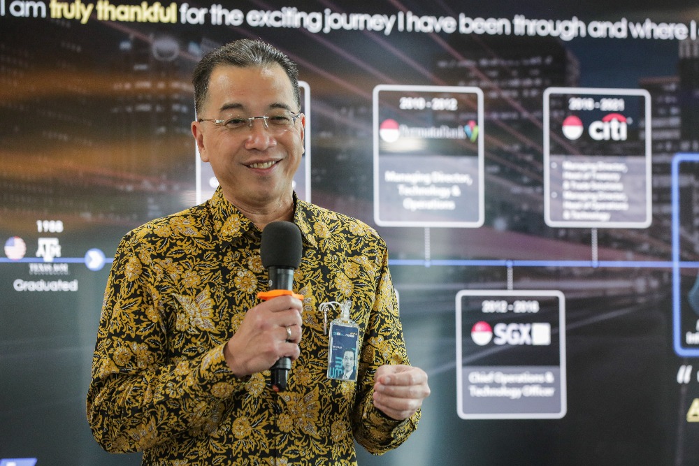  Direktur Teknologi Informasi Bank Mandiri Timothy Utama Bagikan Pengalamannya Dalam Memimpin