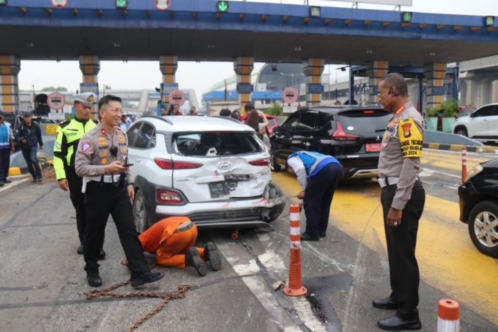  Detik-Detik Kecelakaan Beruntun di Gerbang Tol Halim, Begini Kronologinya