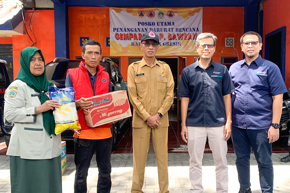  PDS Salurkan Bantuan Sembako ke Korban Gempa di Bawean