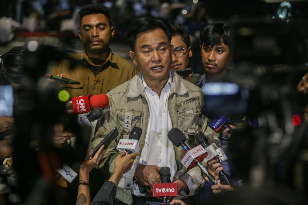  Yusril Ihza Mahendra Sindir Bukti Tim Hukum 01 dan 03 Lemah