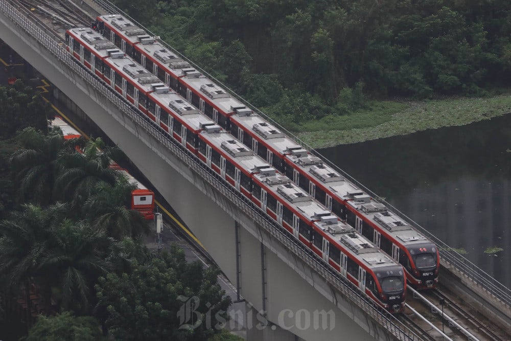  Sistem Rem LRT Jabodebek Gangguan, 18 Perjalanan Terlambat hingga 30 Menit