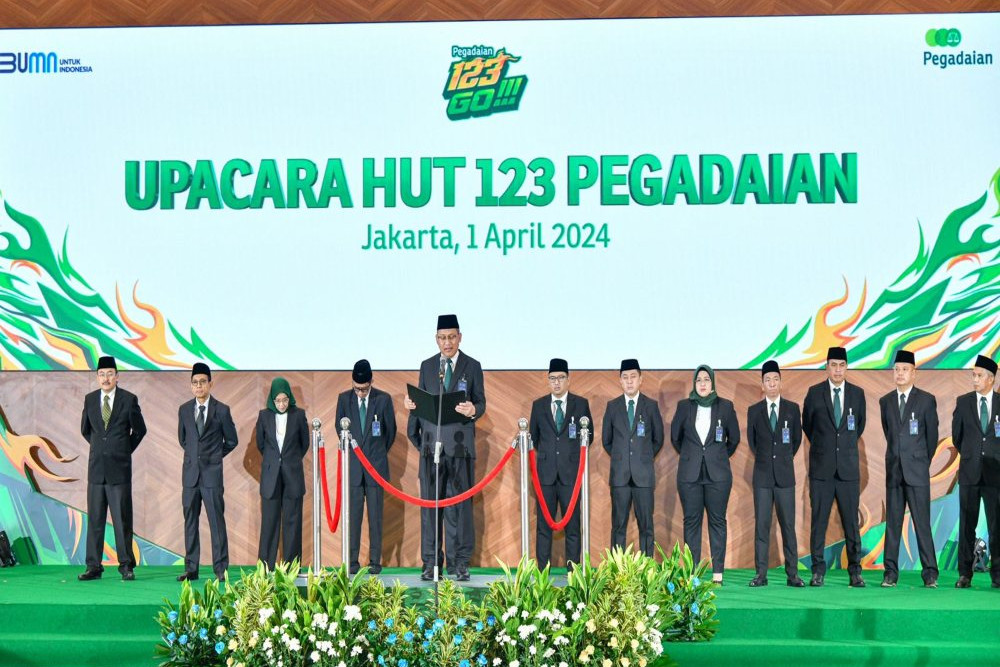  HUT Pegadaian ke-123, Gelar Apel Serentak di Seluruh Indonesia