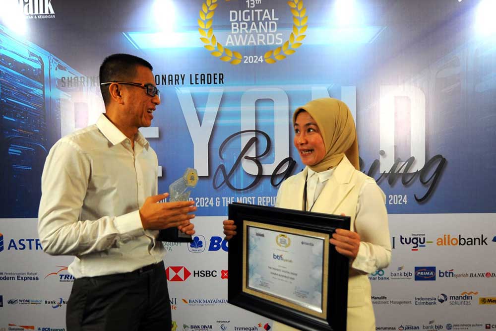  BTN Borong Penghargaan Pada Ajang Digital Brand Recognition 2024