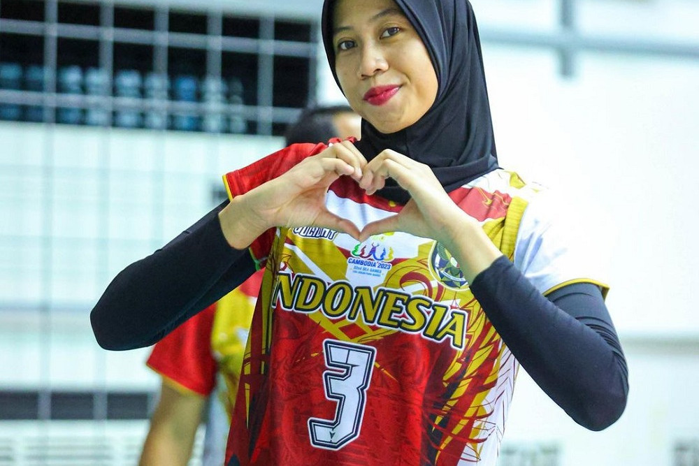 Megawati Hangestri Pertiwi gabung BIN Volleyball Club di Proliga 2024 / Instagram @Megawatihangestrip