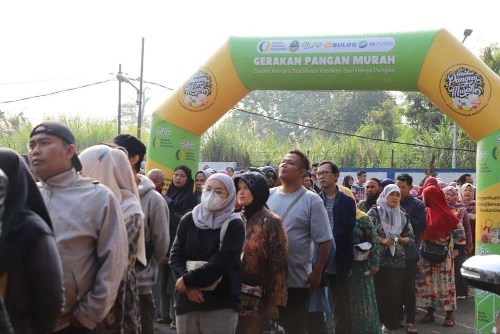  Gerakan Pangan Murah Digelar Serentak di 27 Kab/Kota Hingga H-2 Lebaran