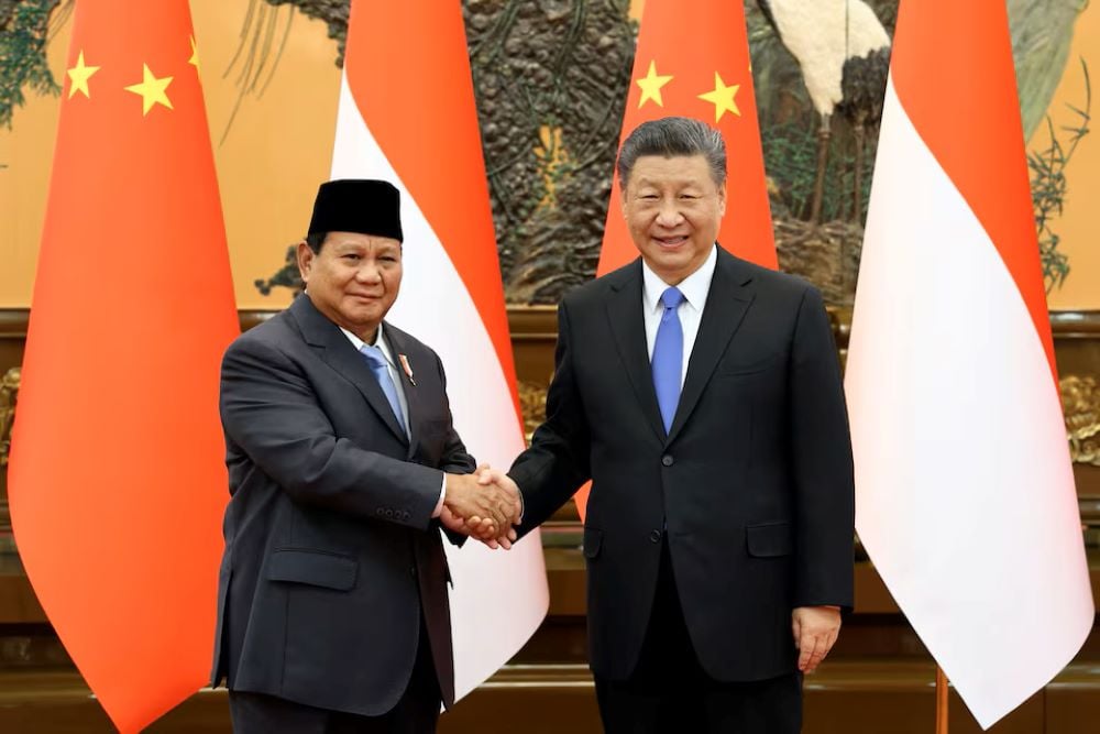  Prabowo Bertemu Xi Jinping, Bahas Kerjasama Bilateral Indonesia-China