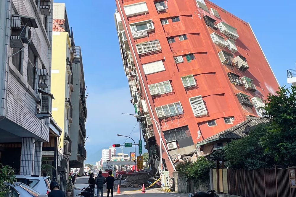  Update Gempa Taiwan: 7 Orang Tewas, 77 Terjebak, 736 Terluka